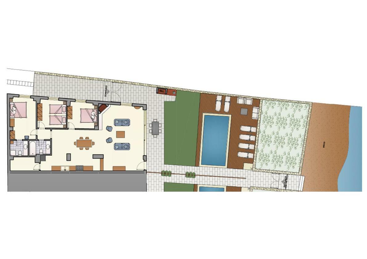 Espera Luxury Beach Front Residence With Pool & Bbq, By Thinkvilla 罗希姆诺 外观 照片